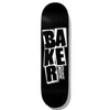 Baker CB Casper Name Stacked Deck Black 8.5&quot;