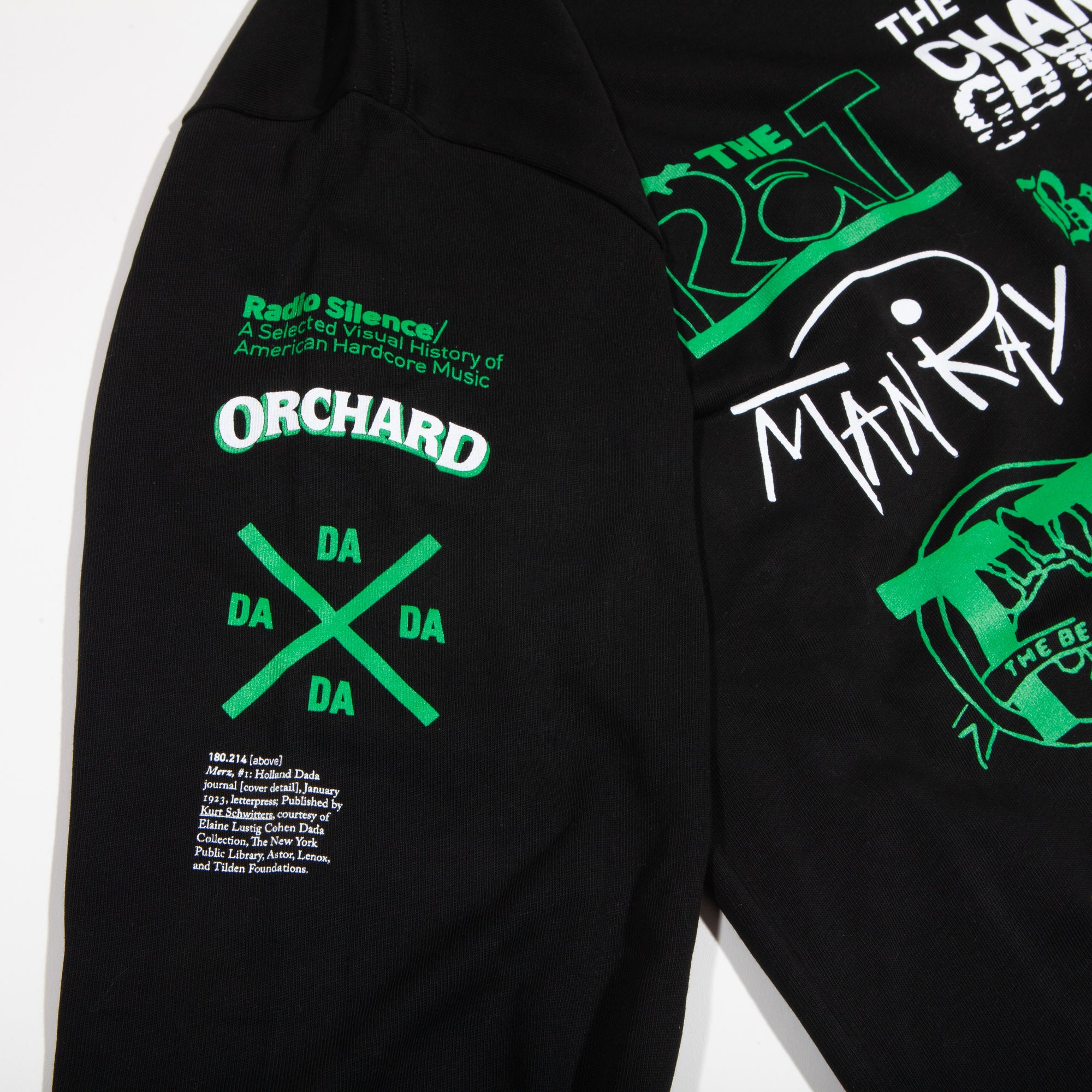 Orchard x Radio Silence x JJ Gonson Venues Longsleeve Tee Black