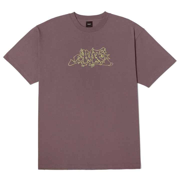 Huf Outlines Tee Light Plum