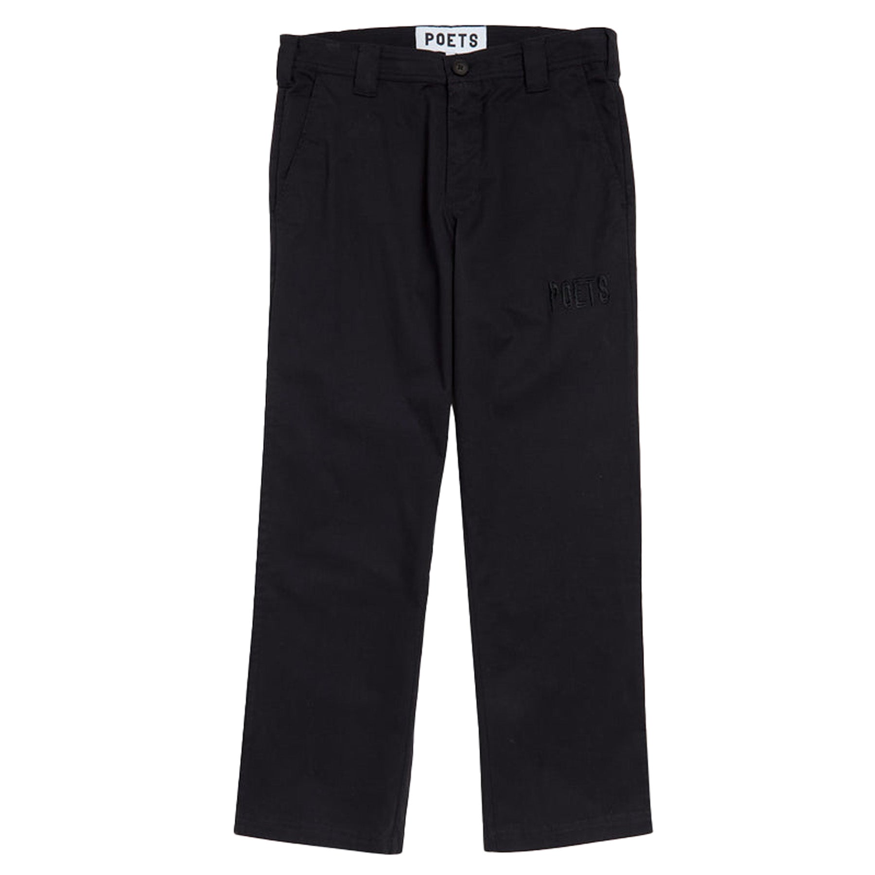 Poets Byrne Pant Black