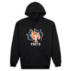 Poets Butterfly Girl Hoodie Black