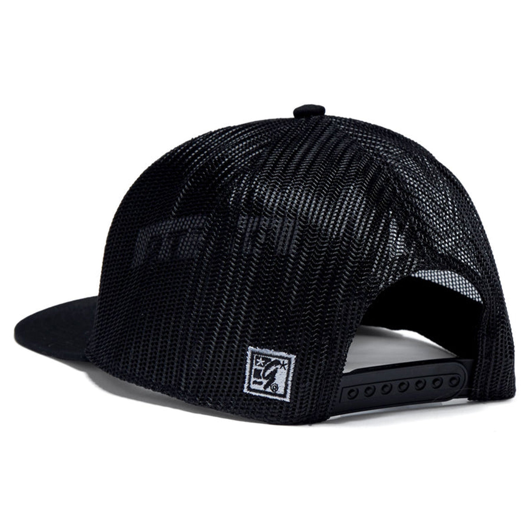 Poets Lincoln Mesh Hat Black