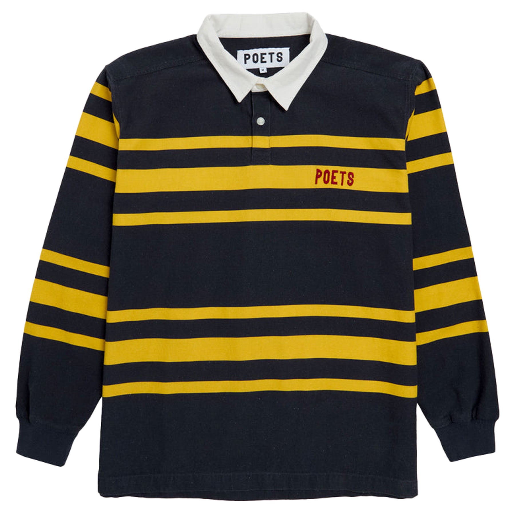 Poets Rugby Shirt Navy/Gold