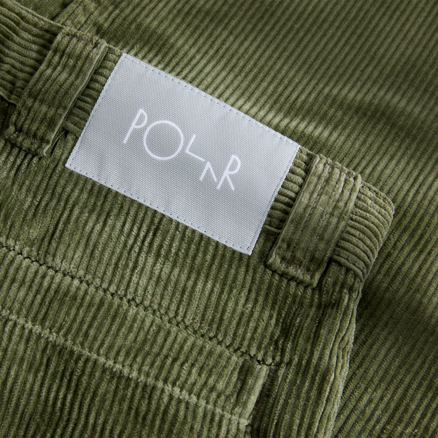 Polar Skate Co. 44! Pants Cord Uniform Green - Orchard Skateshop
