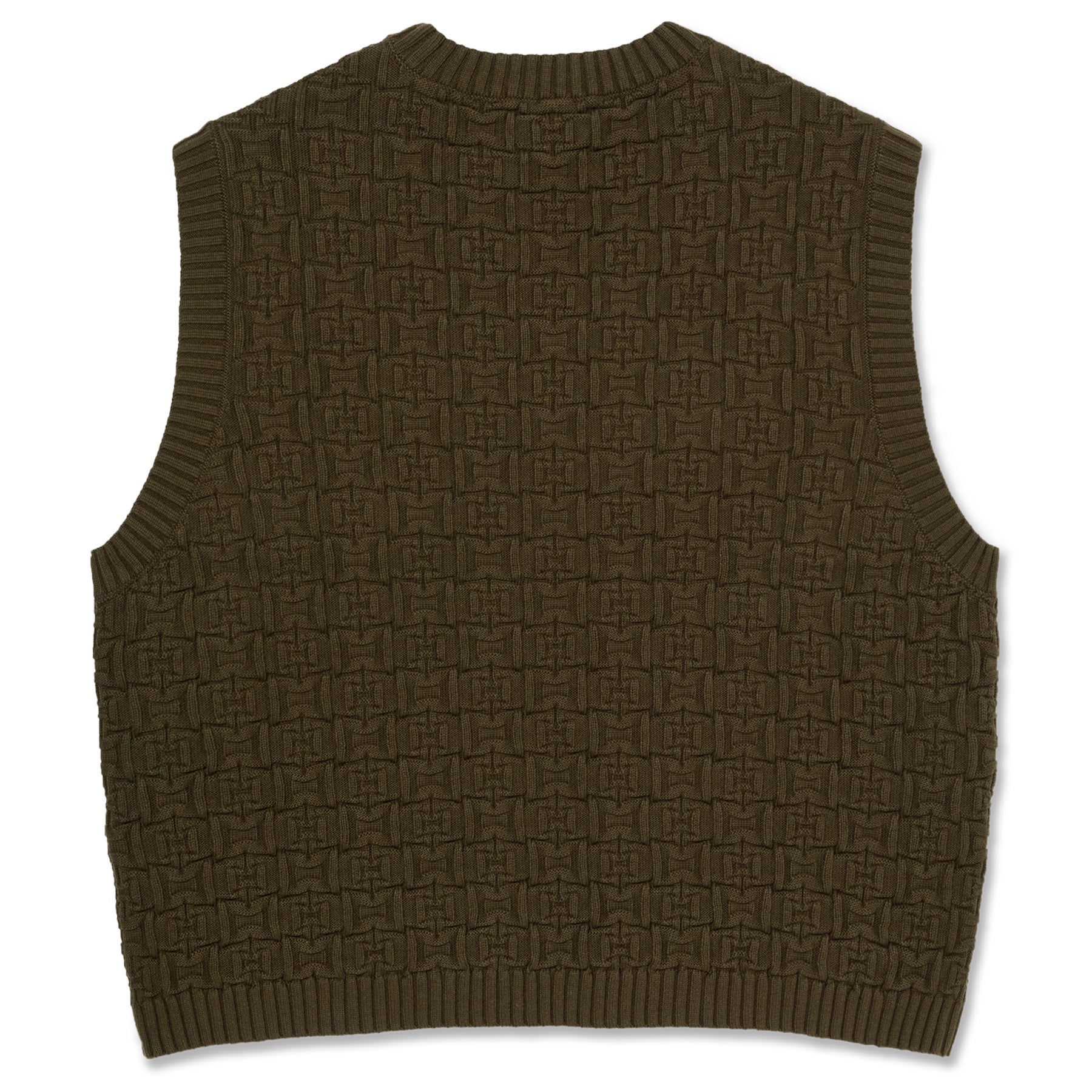 Polar Skate Co. Alex Sweater Vest Brown