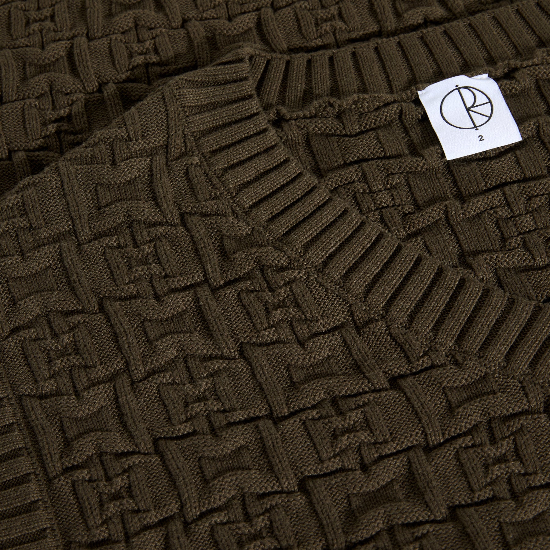 Polar Skate Co. Alex Sweater Vest Brown - Orchard Skateshop