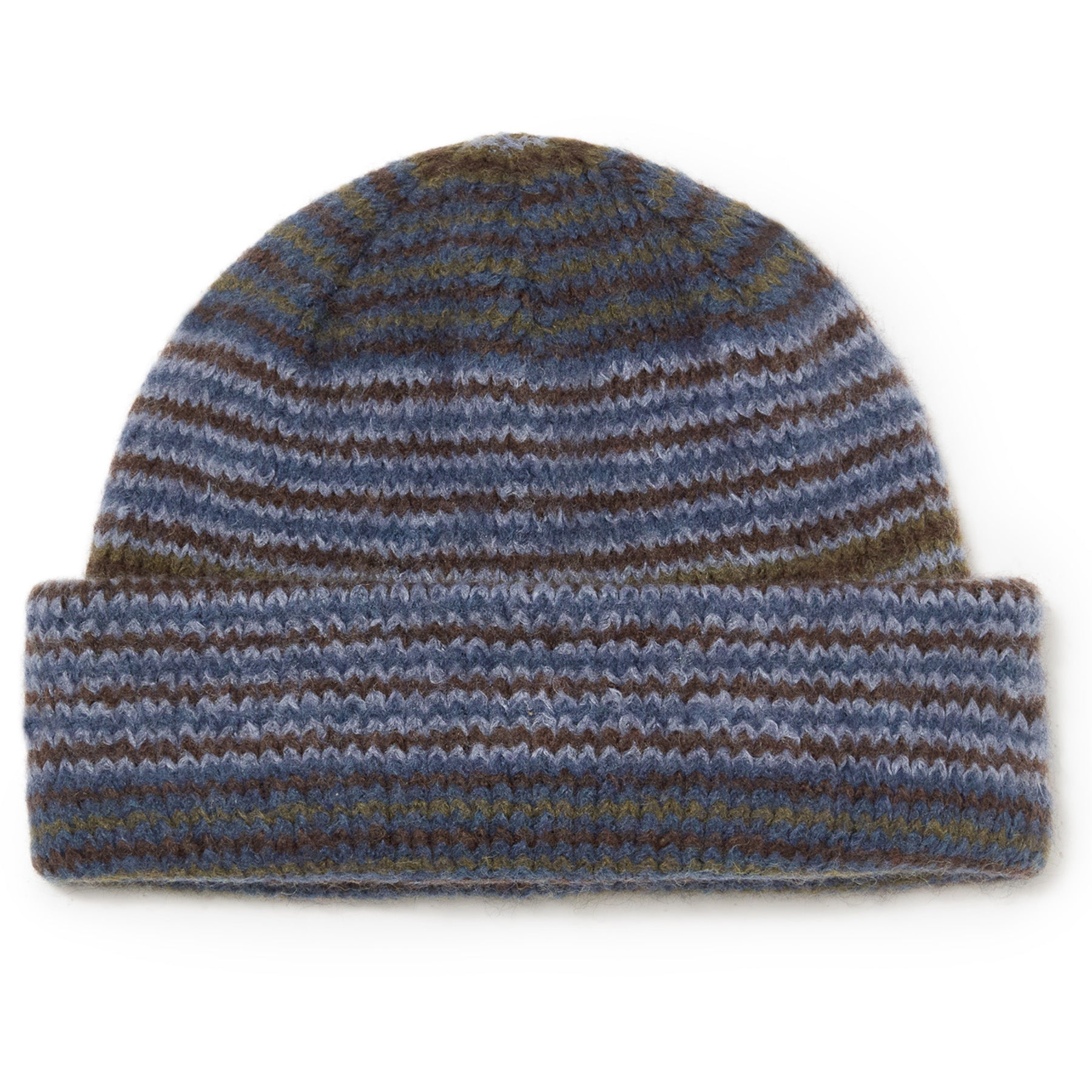 Polar Skate Co. George Beanie Blue Green Stripe