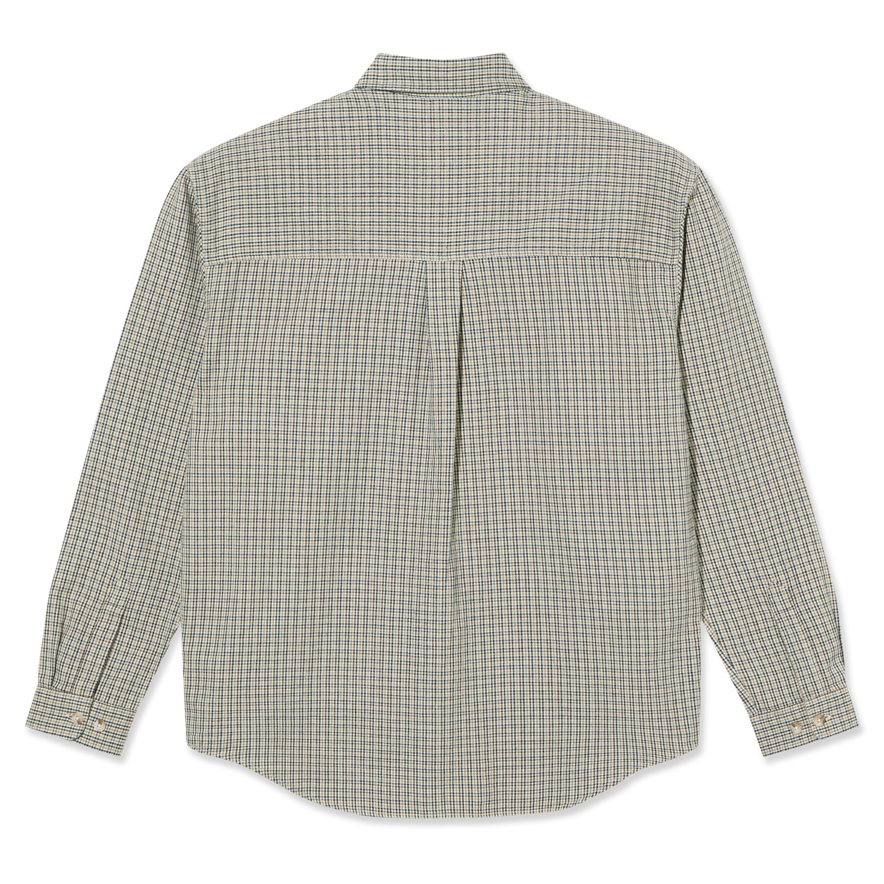 Polar Skate Co. Mitchell Shirt Creme Check