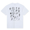 Polar Skate Co. Sad at Times Tee White