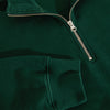 Polar Skate Co. Frankie Half Zip Sweater Dark Emerald