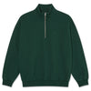 Polar Skate Co. Frankie Half Zip Sweater Dark Emerald