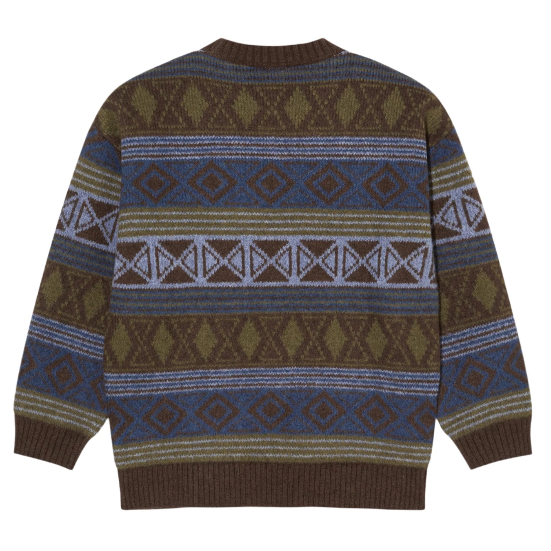 Polar Skate Co. George Sweater Blue Green Mix