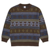 Polar Skate Co. George Sweater Blue Green Mix