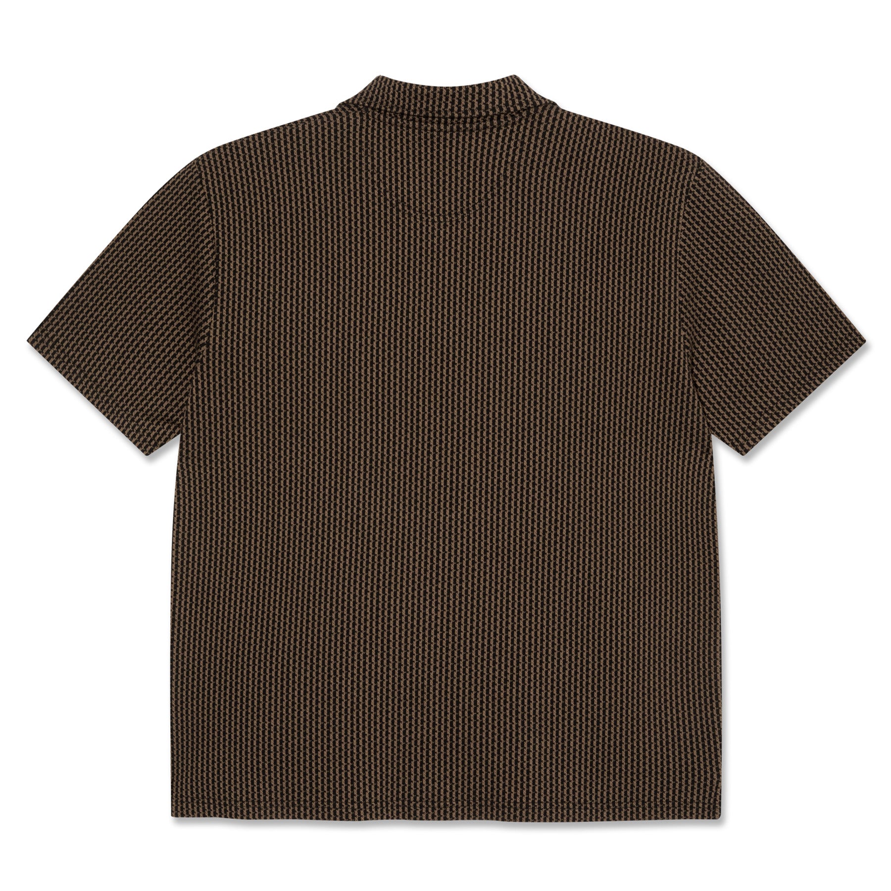 Polar Skate Co. Serge Polo Shirt Bouclé Brass/Black