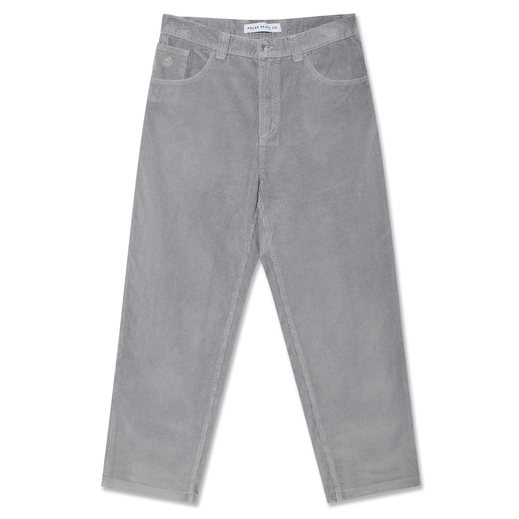 Polar Skate Co. '93! Pants Cord Silver - Orchard Skateshop
