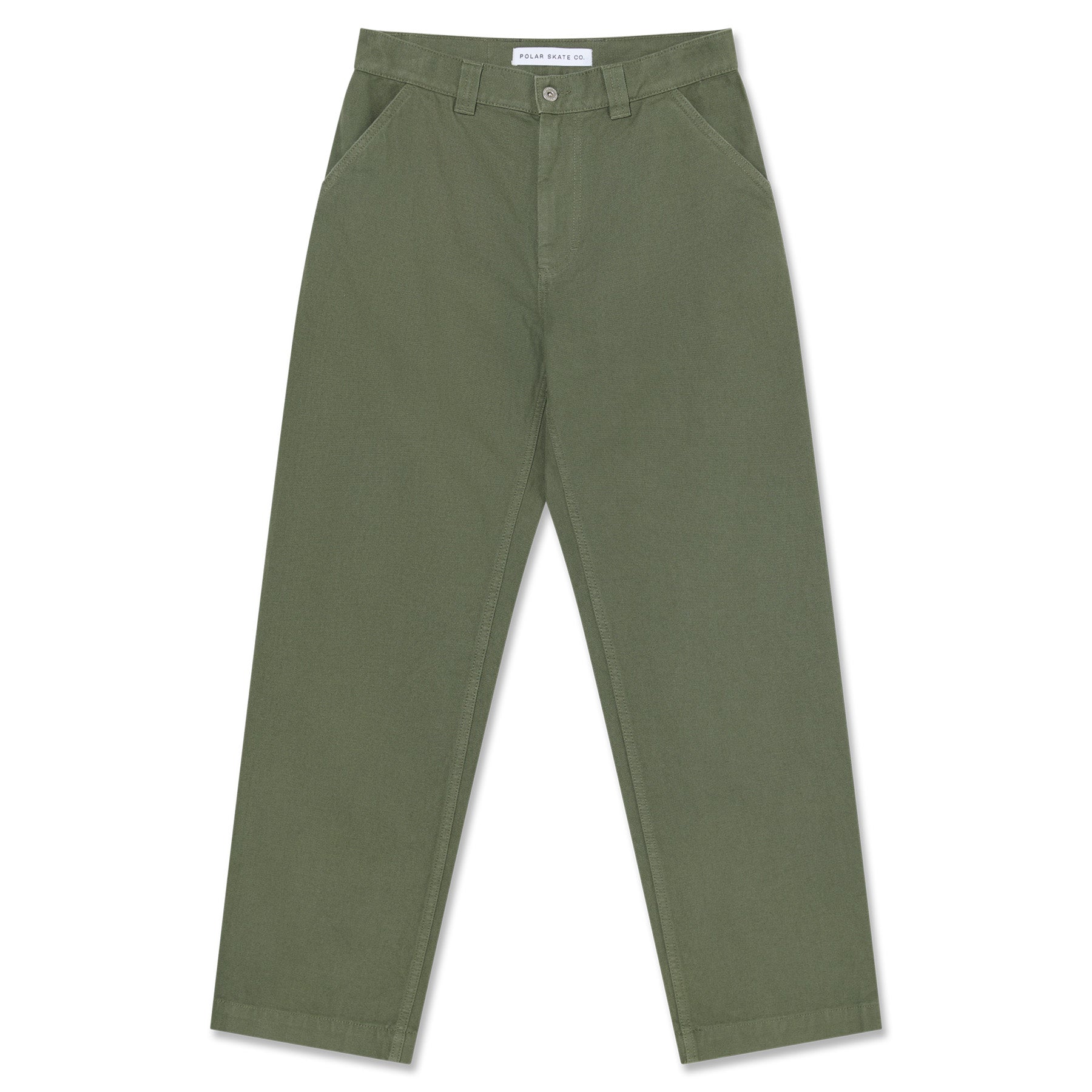 Polar Skate Co. 44! Pants Canvas Grey Green