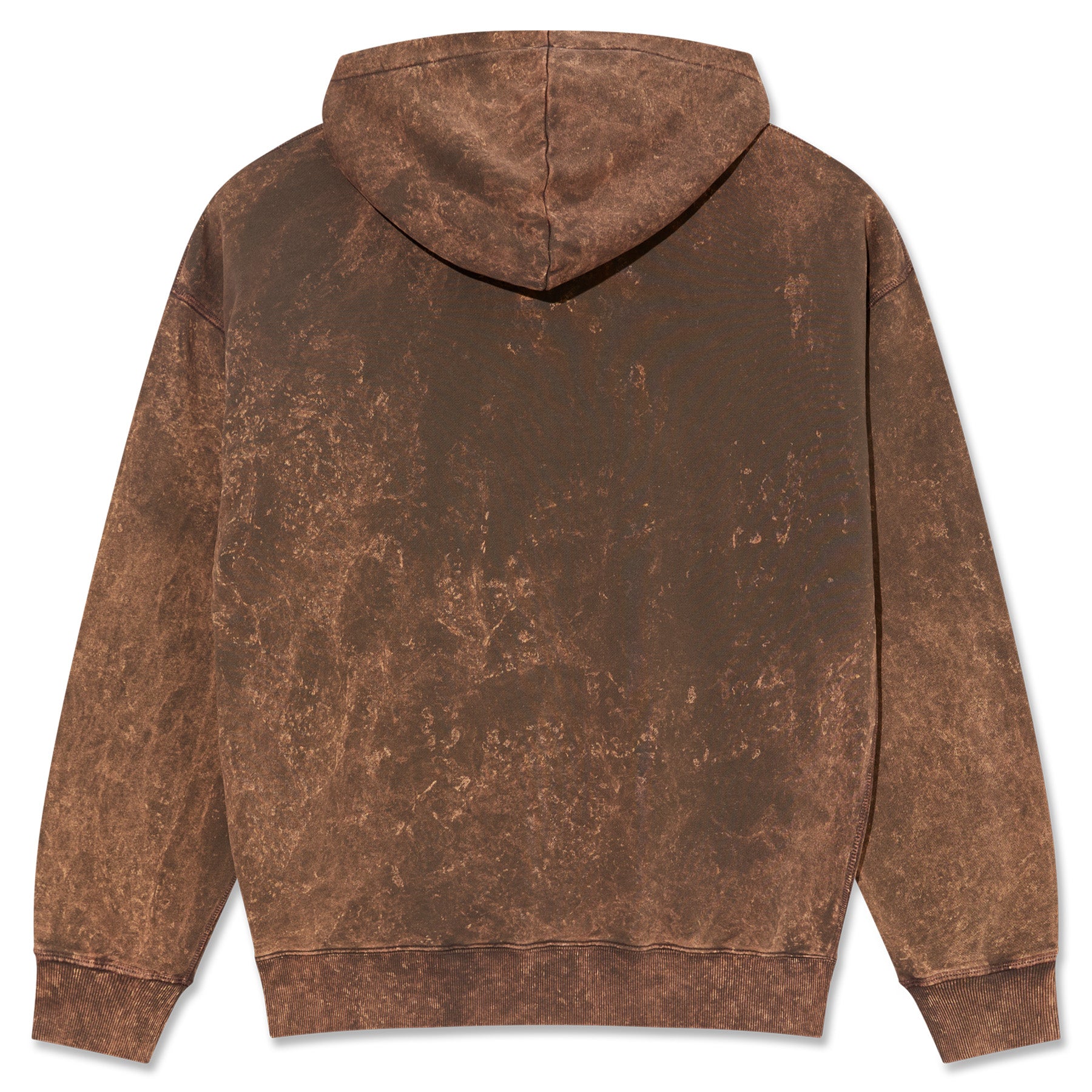 Polar Skate Co. Acid Frank Hoodie Surf Logo Brown