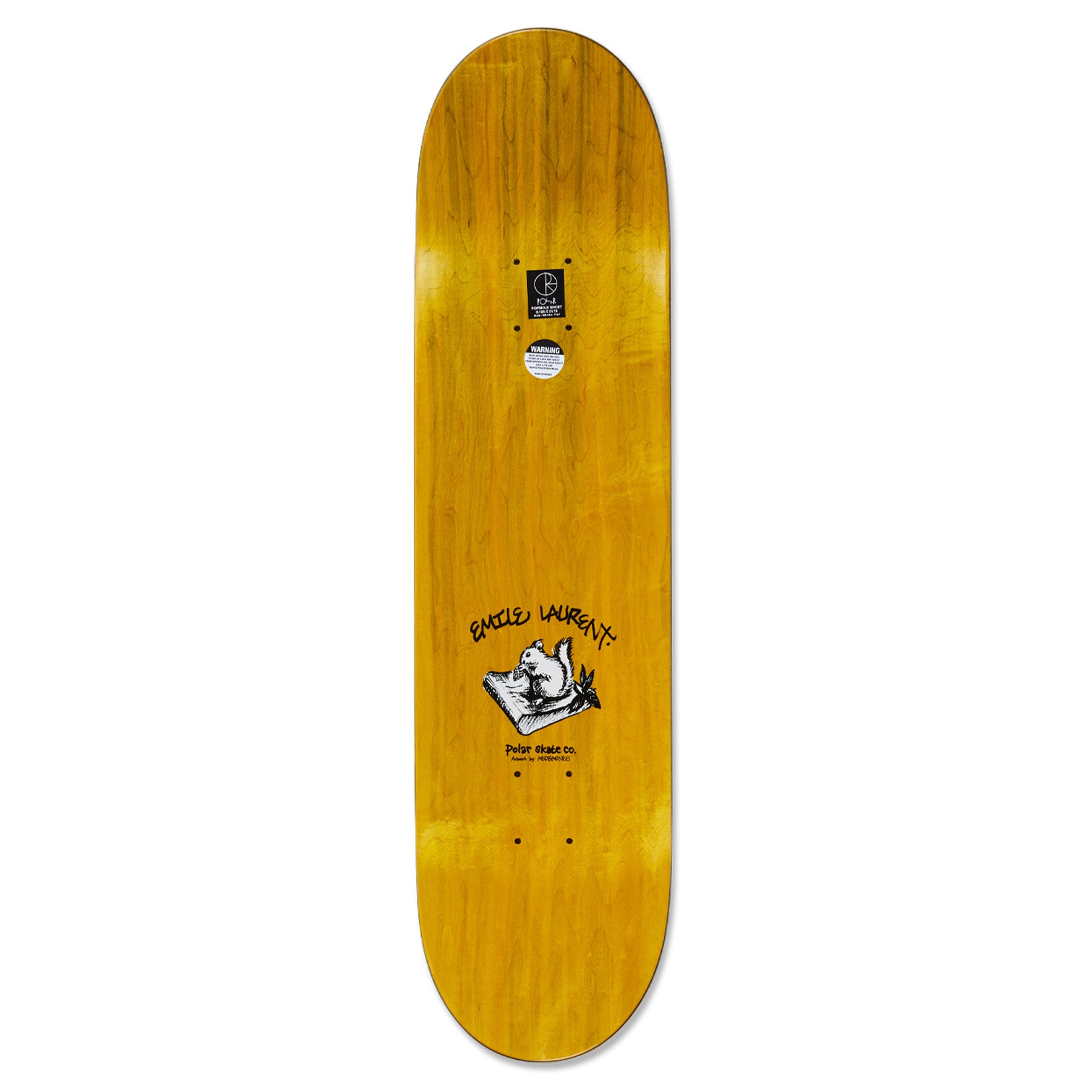 Polar Skate Co. Emile Laurent Burnside 2084 Deck 8.5"