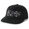 Polar Skate Co. James Cap Split in Half Black