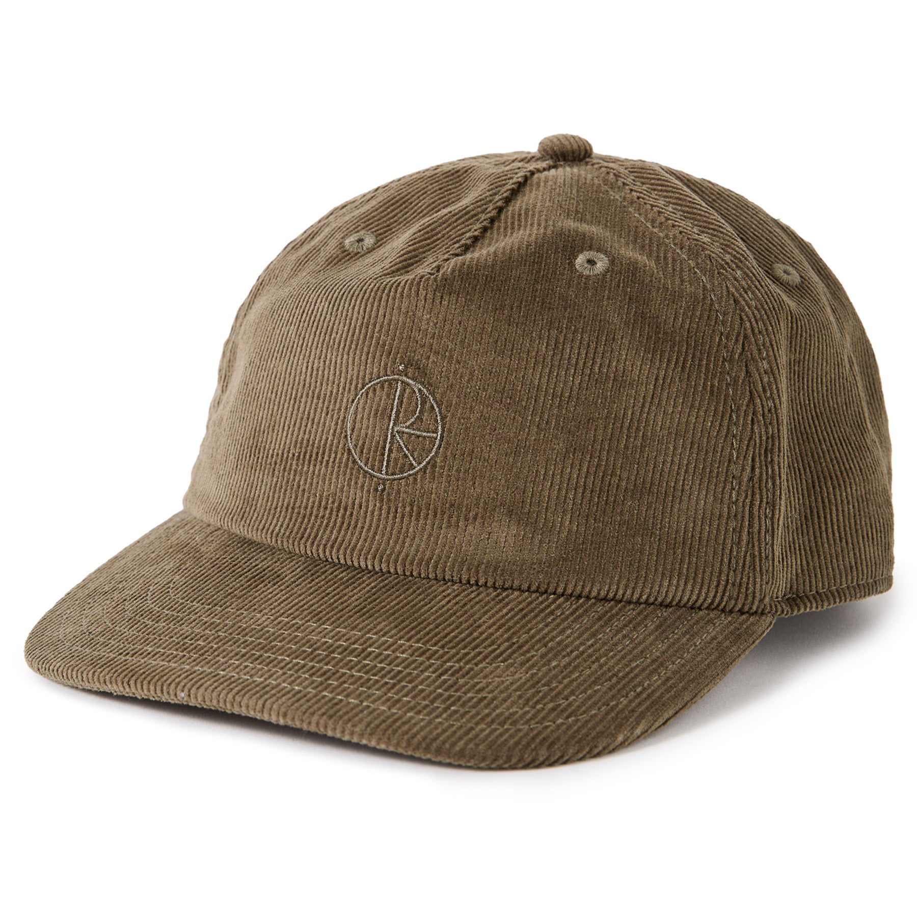 Polar Skate Co. James Cap Stroke Logo Brown