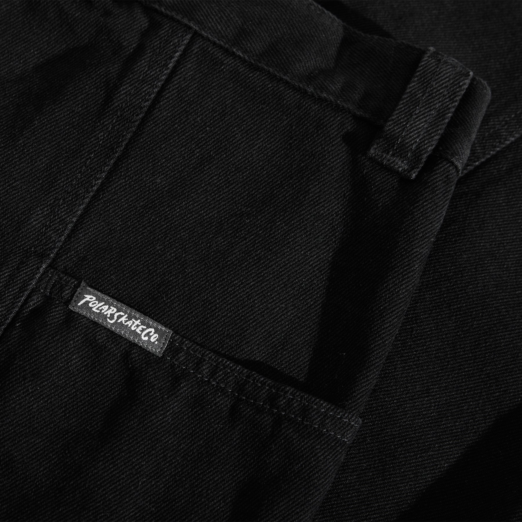 Polar Skate Co. Jiro Pants Pitch Black
