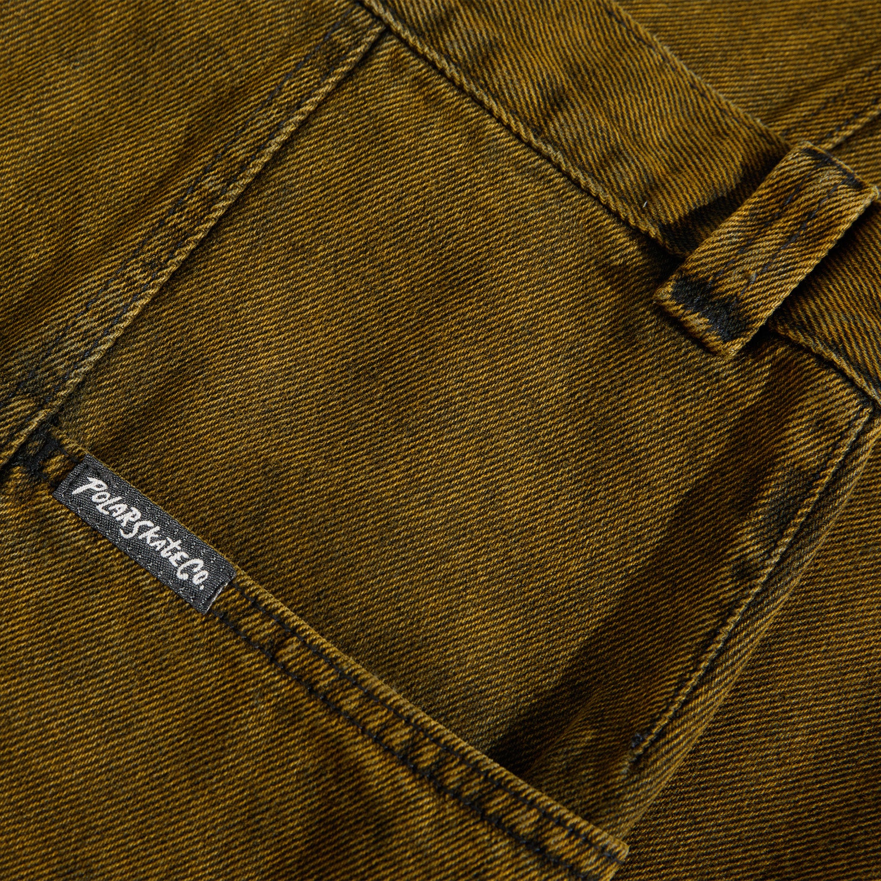 Polar Skate Co. Jiro Pants Yellow Black