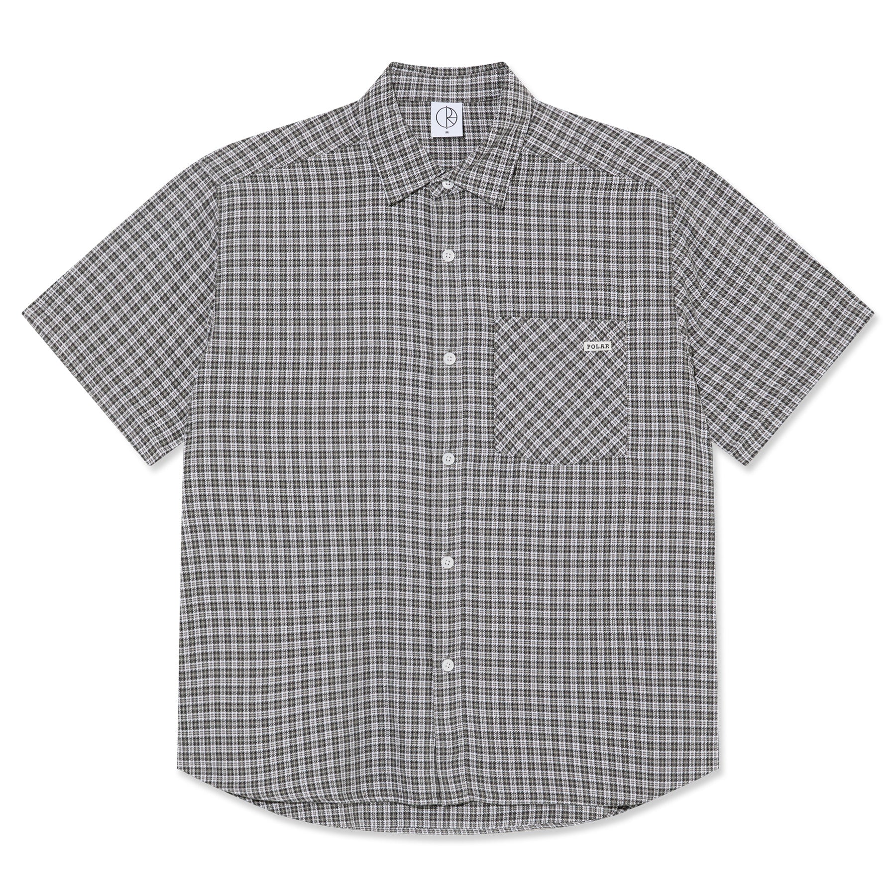 Polar Skate Co. Mitchell Shirt Grey - Orchard Skateshop