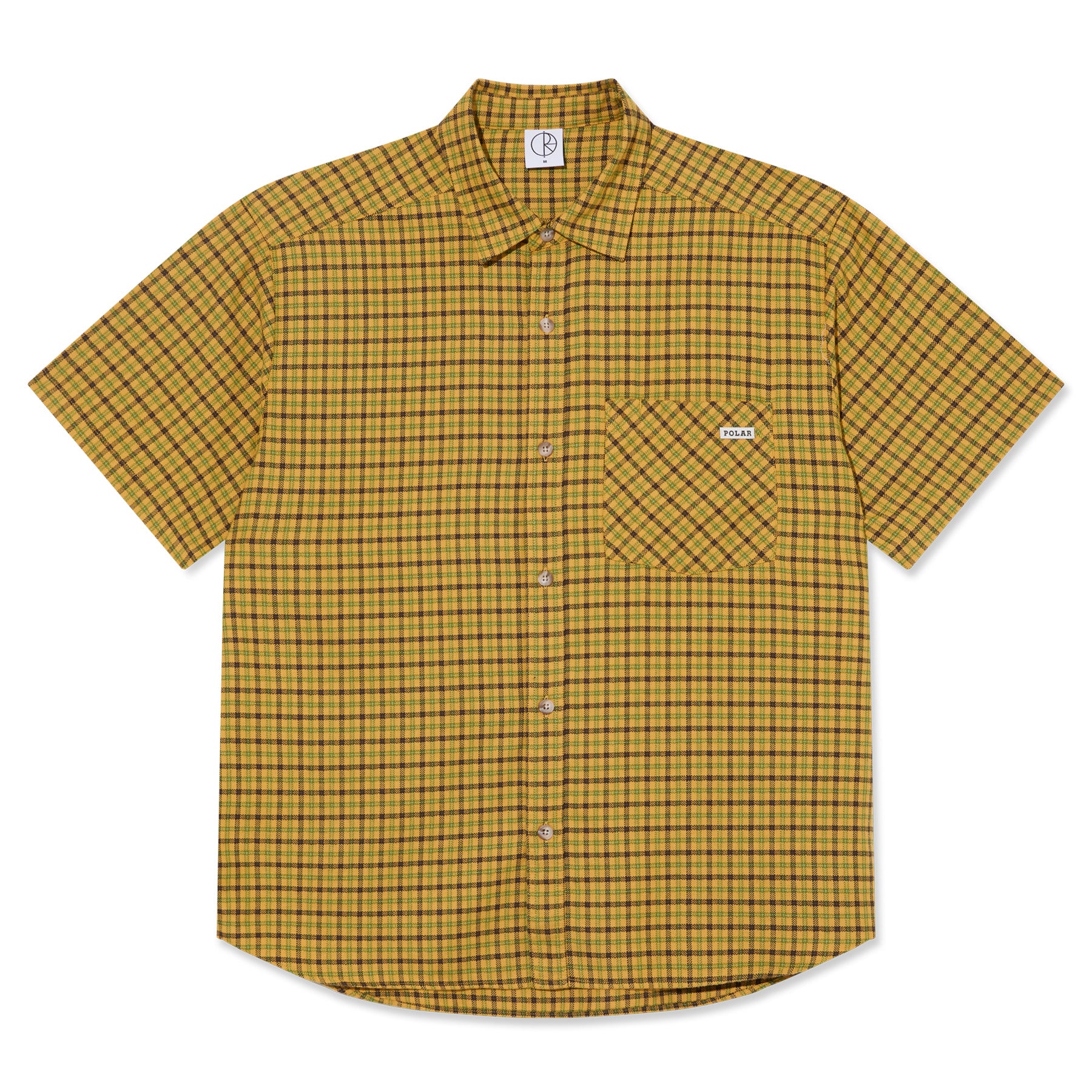 Polar Skate Co. Mitchell Shirt Yellow