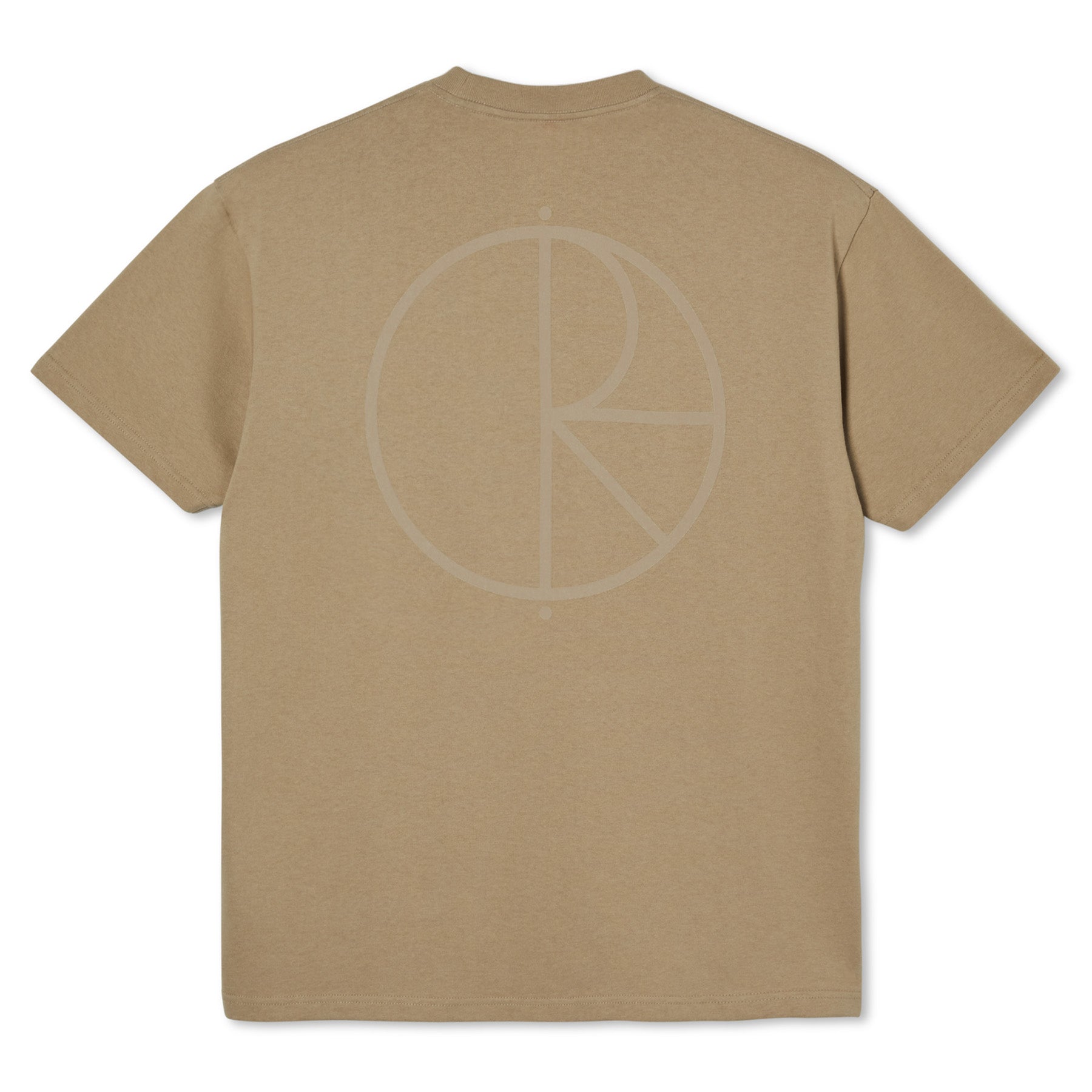 Polar Skate Co. Stroke Logo Tee Antique Gold