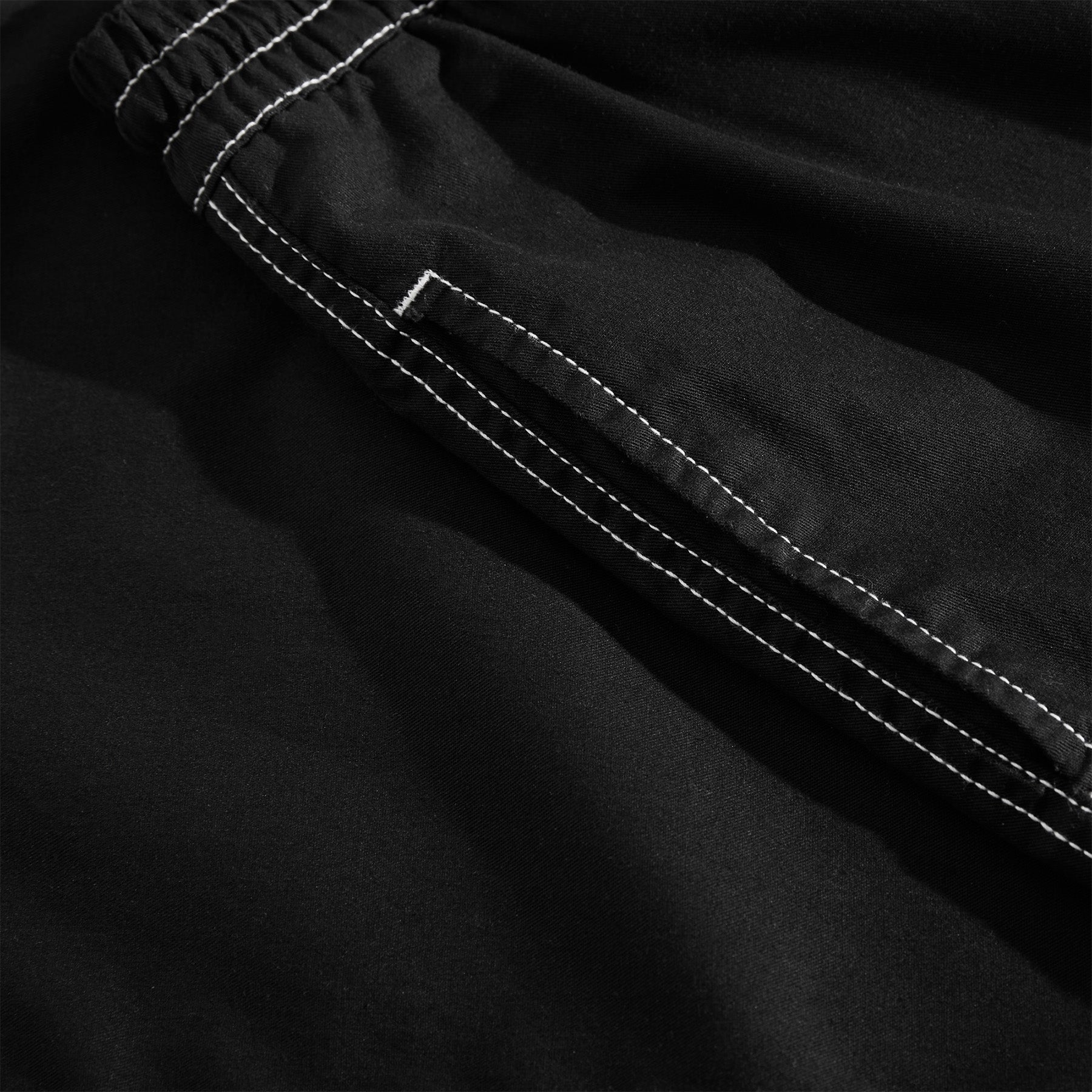 Polar Skate Co. Surf Pants Contrast Stitch Black/White
