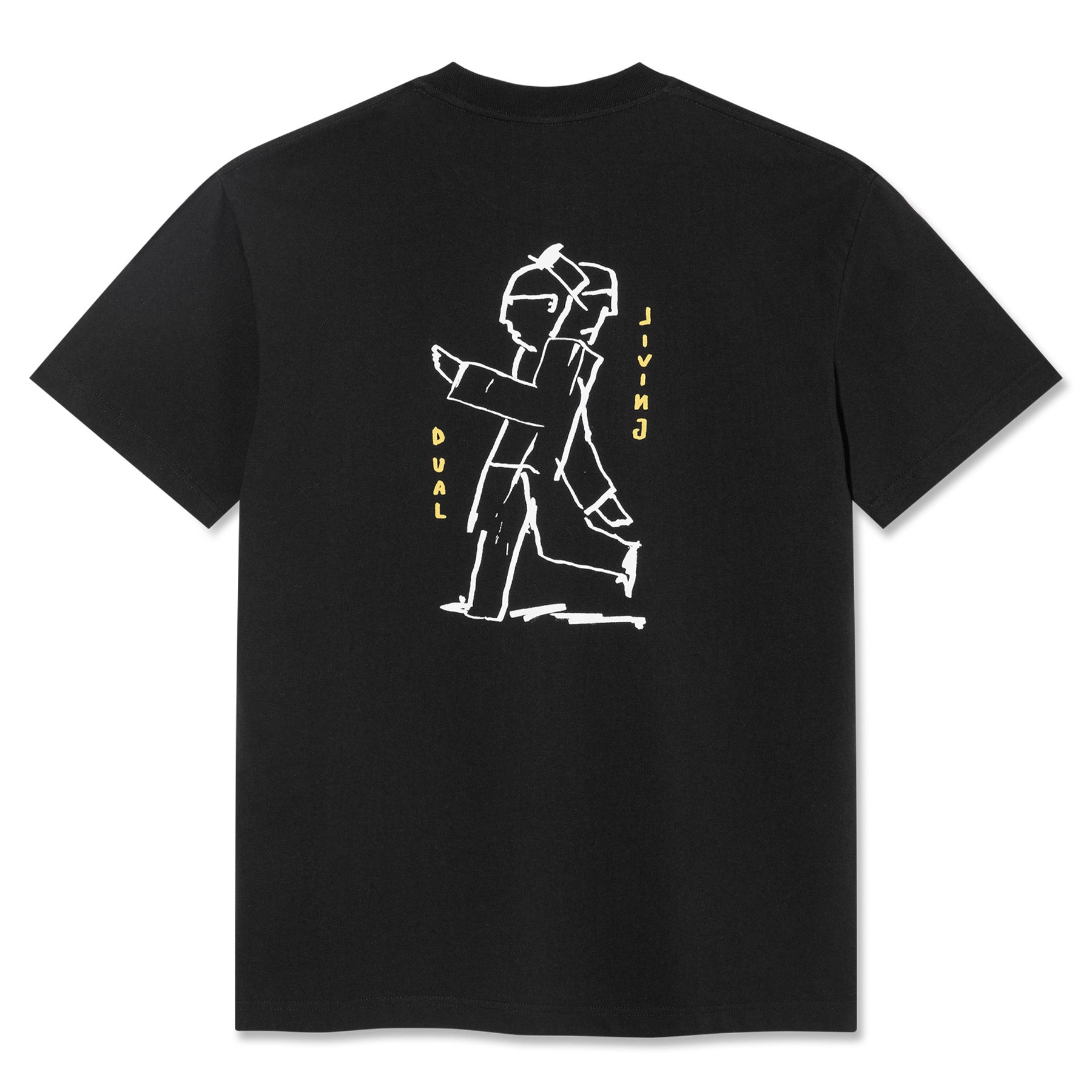 Polar Skate Co. Dual Living Tee Black