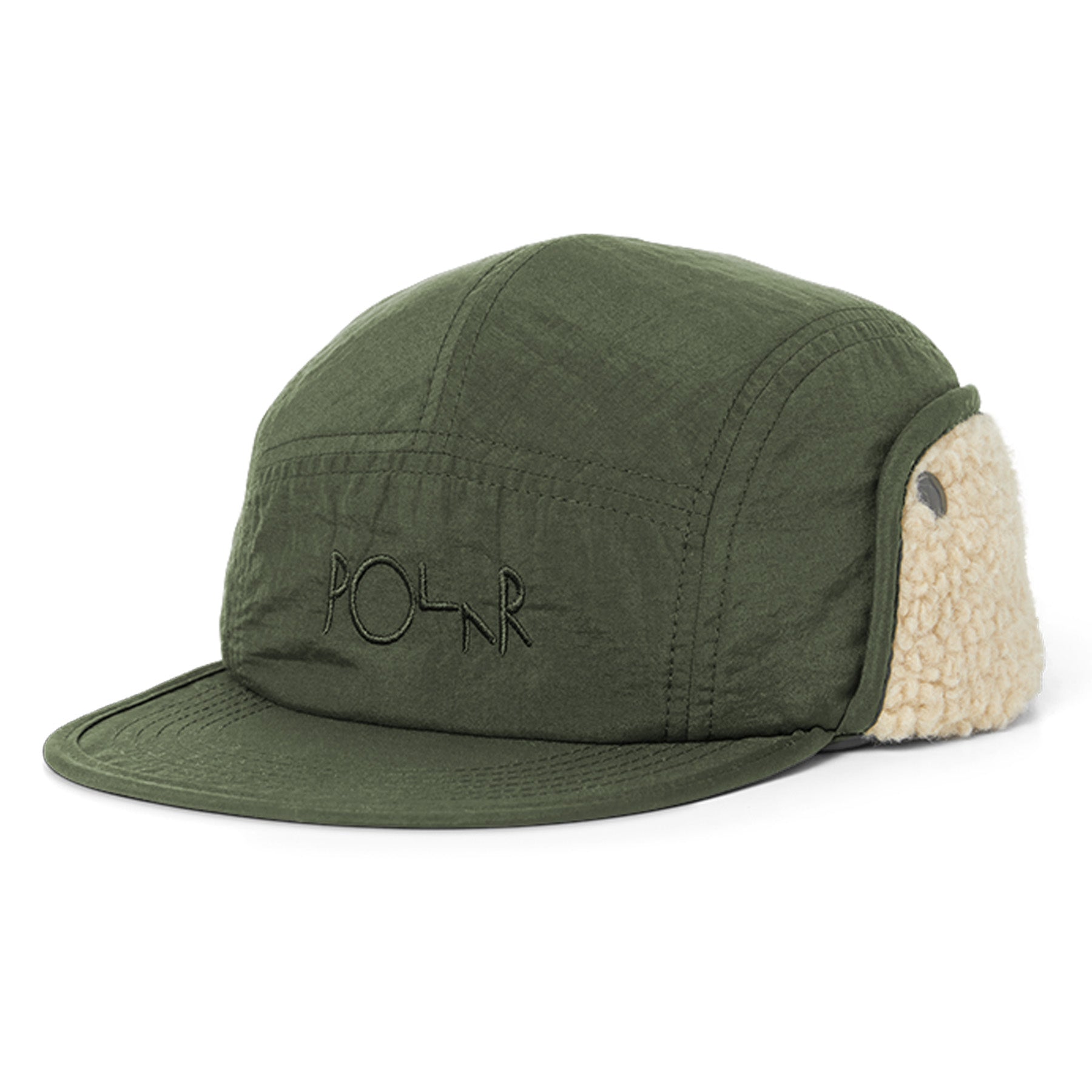 Polar Skate Vilde Flap Cap Army Green Orchard Skateshop