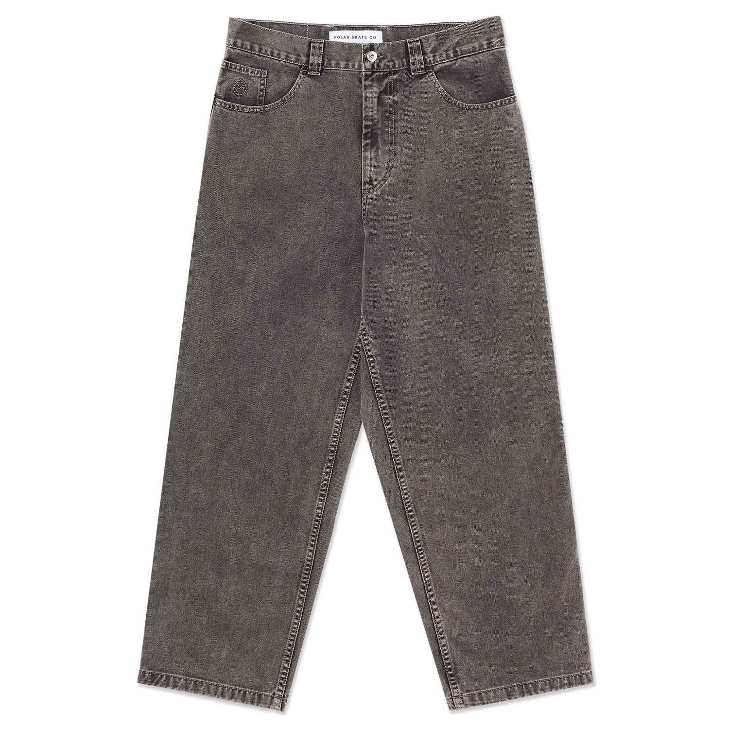 POLARSKATE BIGBOY デニム　ACID GRAY Polar Skate Co. Big Boy Pants - Acid Black – Xtreme Boardshop