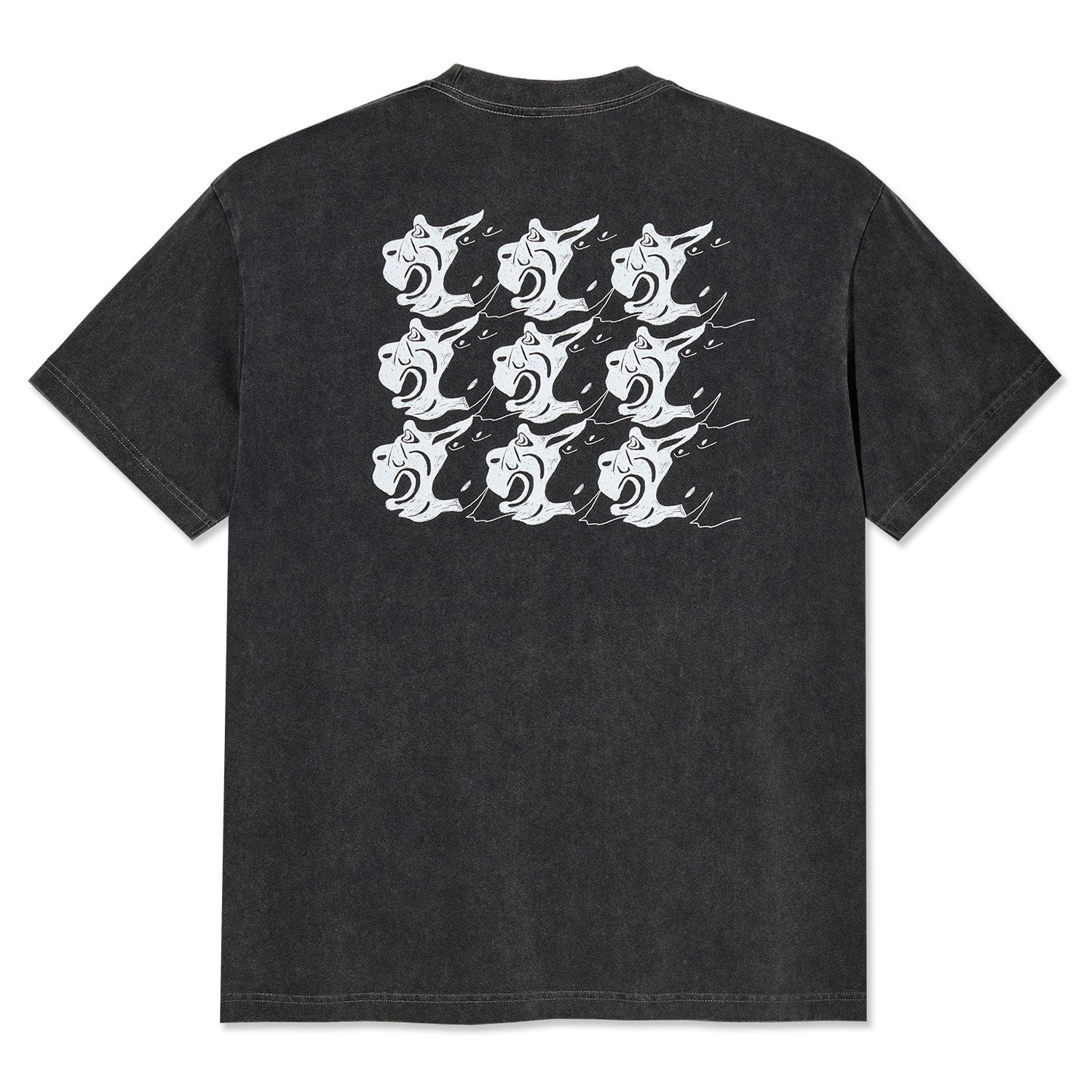 Polar Skate Co. 2 Guys Tee Silver Black