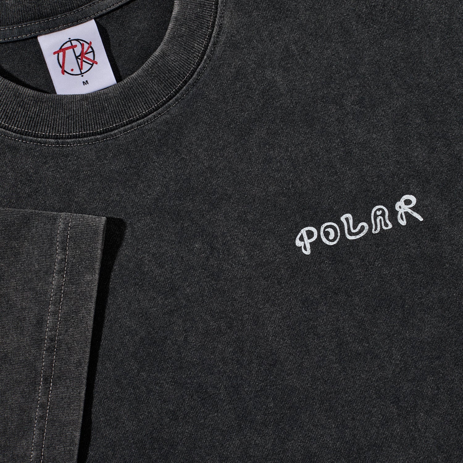 Polar Skate Co. 2 Guys Tee Silver Black