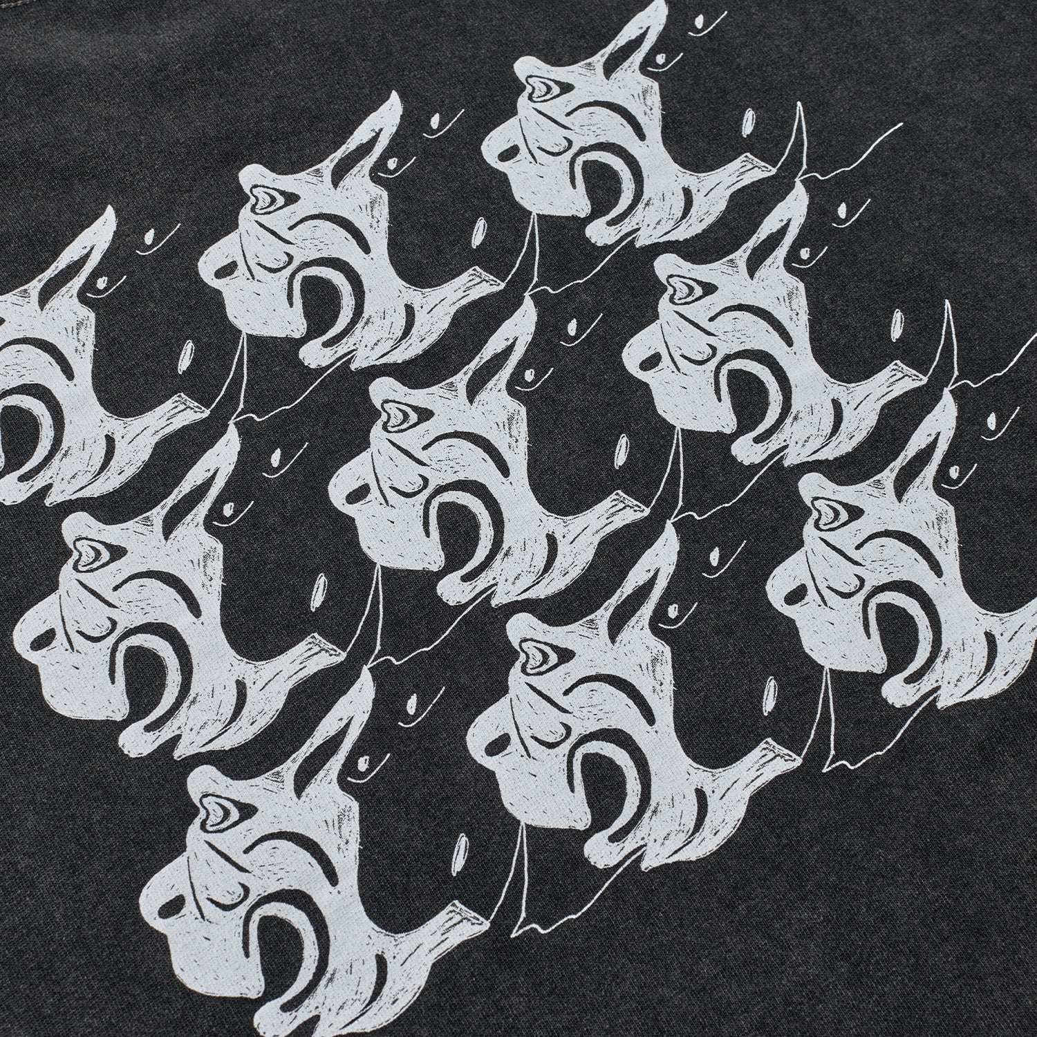 Polar Skate Co. 2 Guys Tee Silver Black