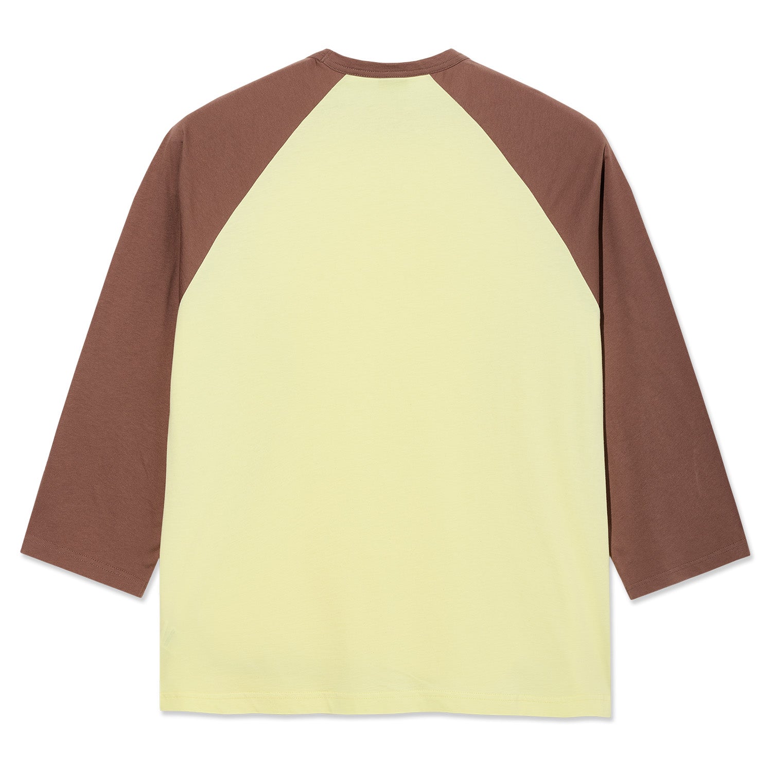 Polar Skate Co. 3/4 Sleeve Tee Cinnamon/Light Yellow
