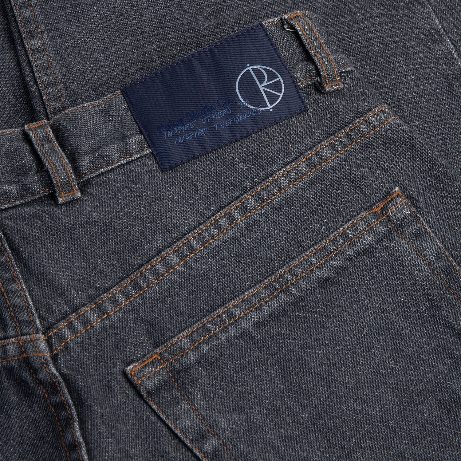 Polar Skate Co. 91 Pants Anthracite Wash