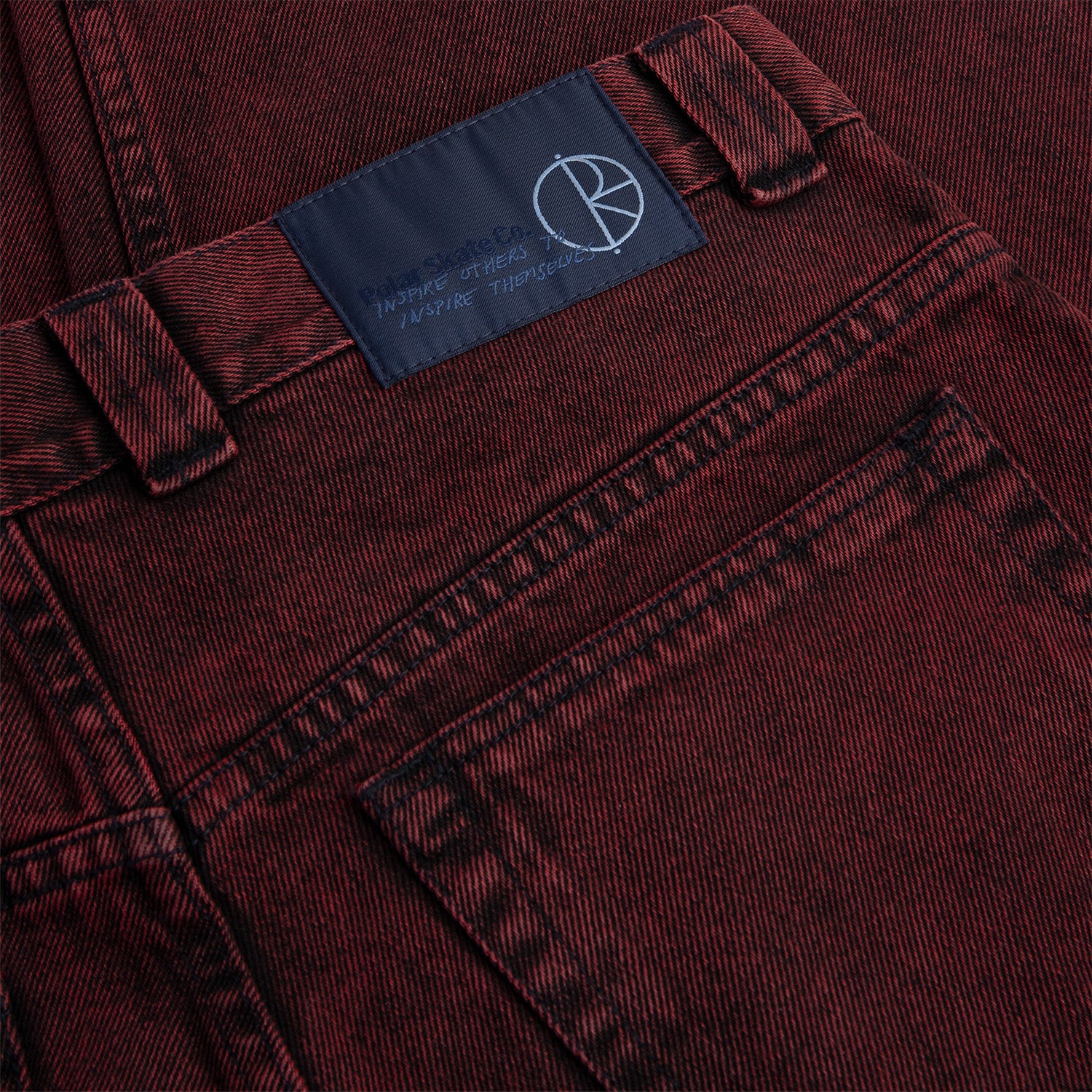 Polar Skate Co. 93 Pants Red/Black