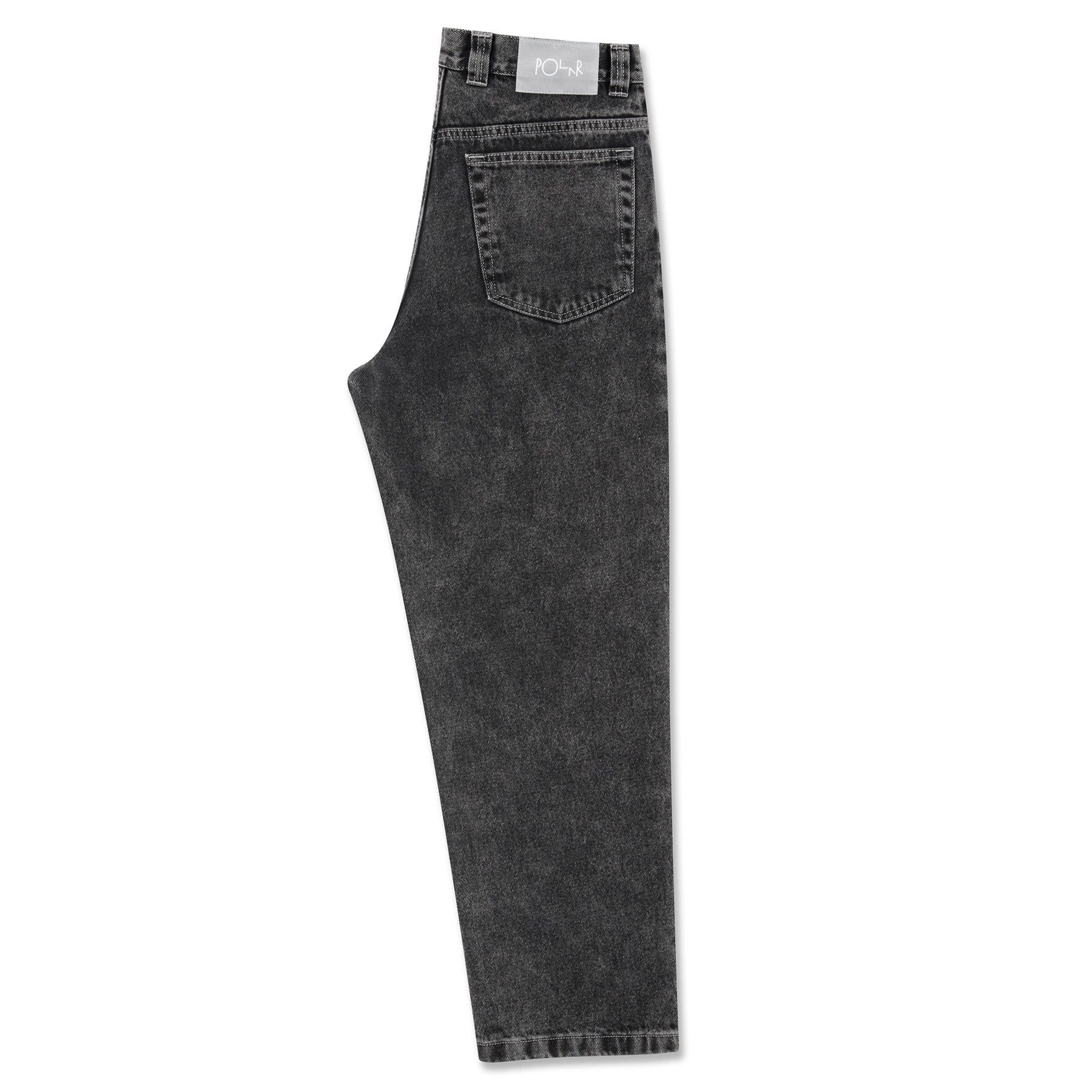 Polar Skate Co. 93! Pants SU25 Silver Black - Orchard Skateshop