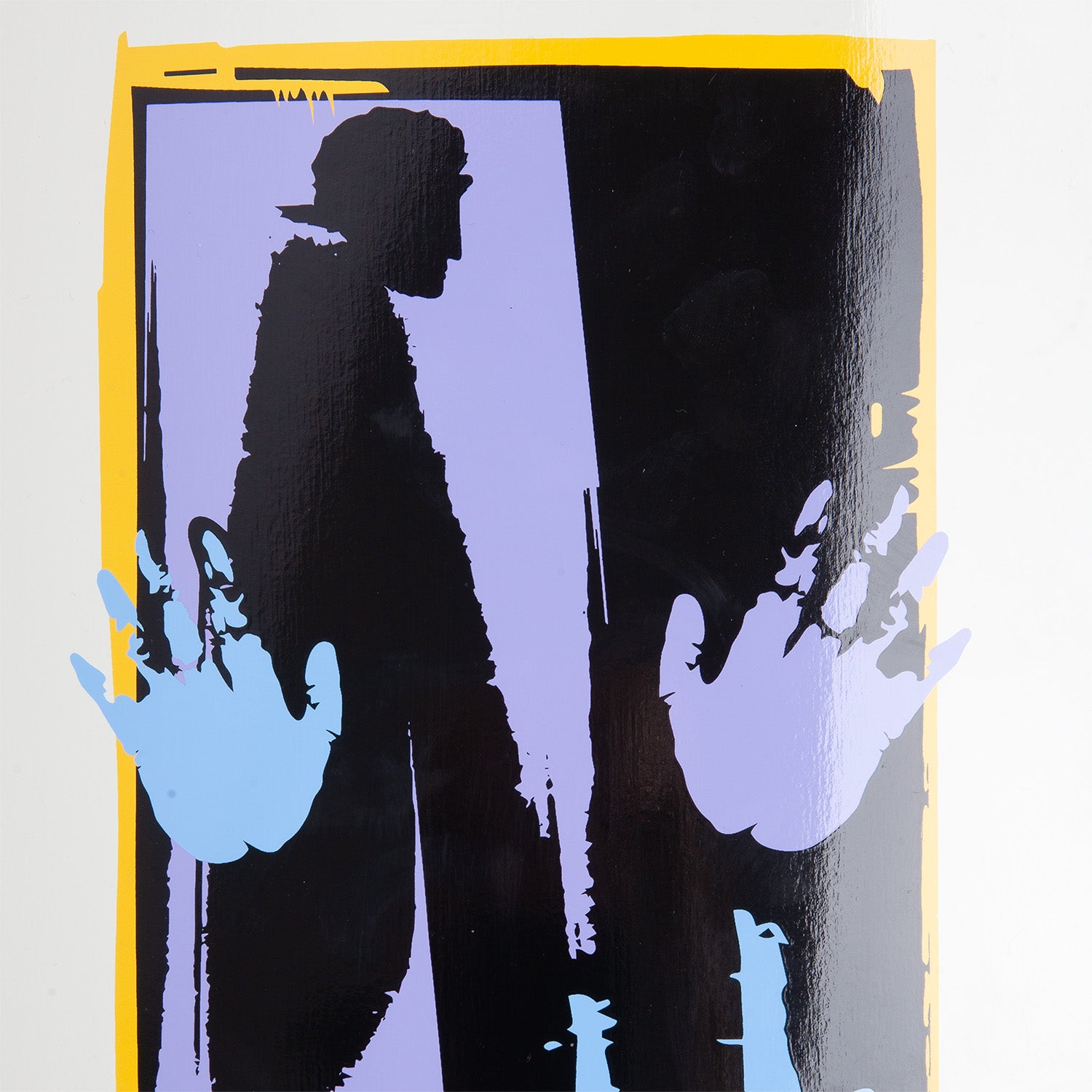 Polar Skate Co. Aaron Herrington Hands Off Deck White 8.125" Short