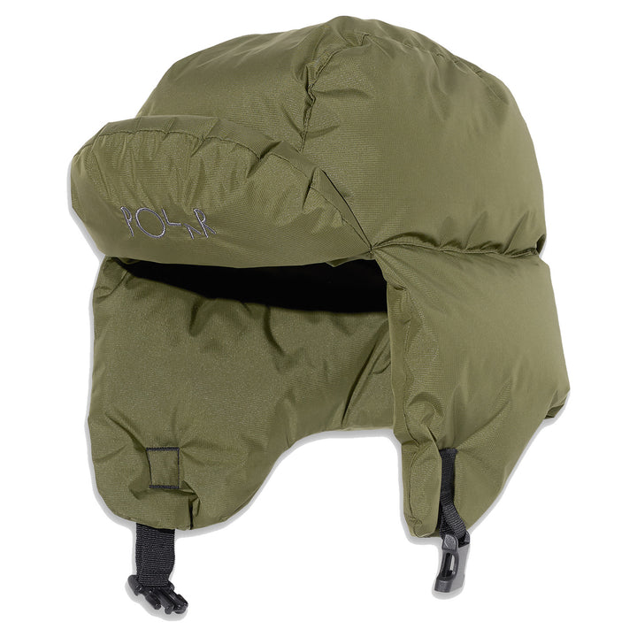 Polar Skate Co. Allu Puffer Hat Army Green