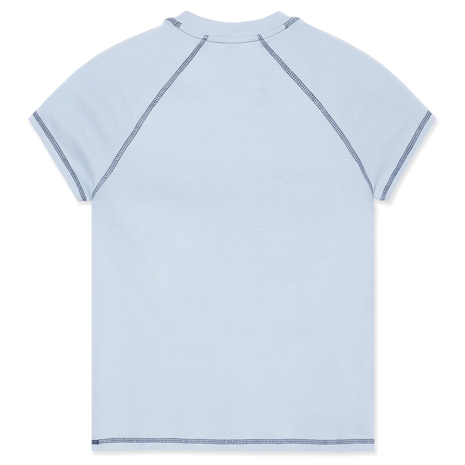 Polar Skate Co. Baby Tee Script Logo Light Blue/Dark Blue