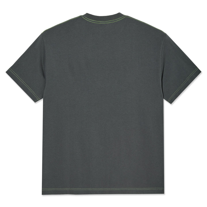 Polar Skate Co. Beach Walk Contrast Tee Graphite/Green