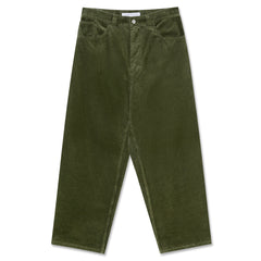 Polar Skate Co. Big Boy Cord Pants Uniform Green - Orchard Skateshop