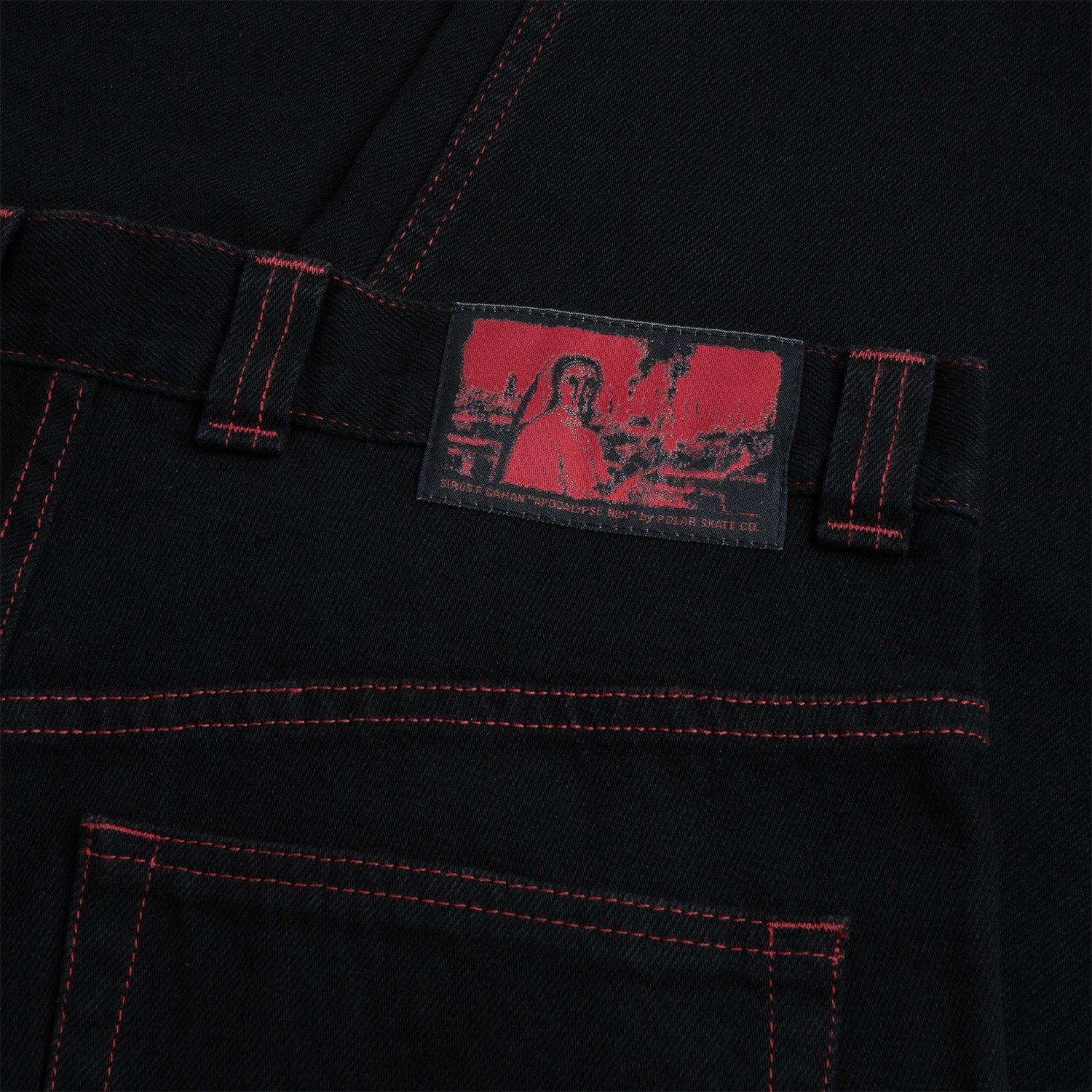 Polar Skate Co. Big Boy Pants Apocalypse Nun Red/Black