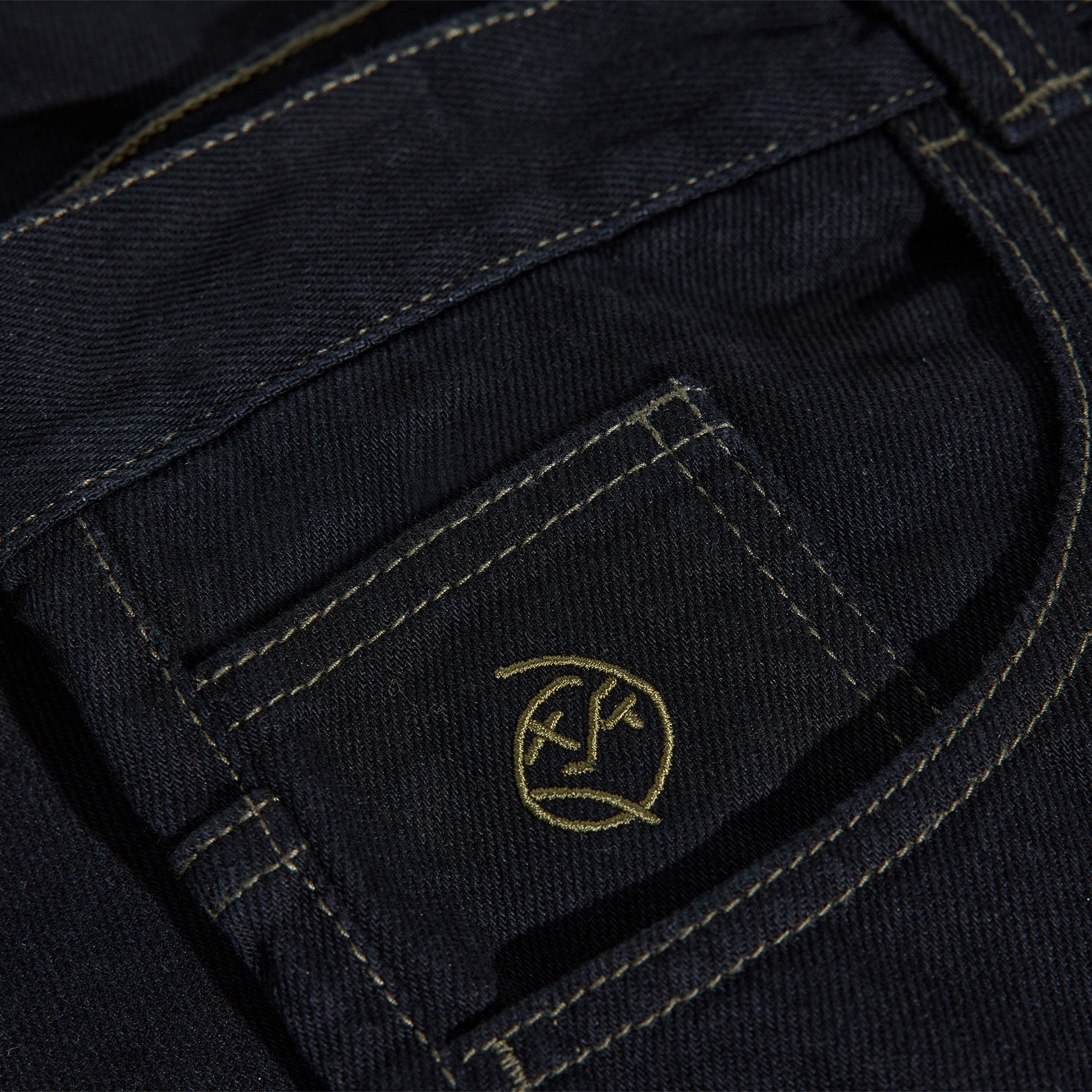 Polar Skate Co. Big Boy Pants Black/Dark Olive