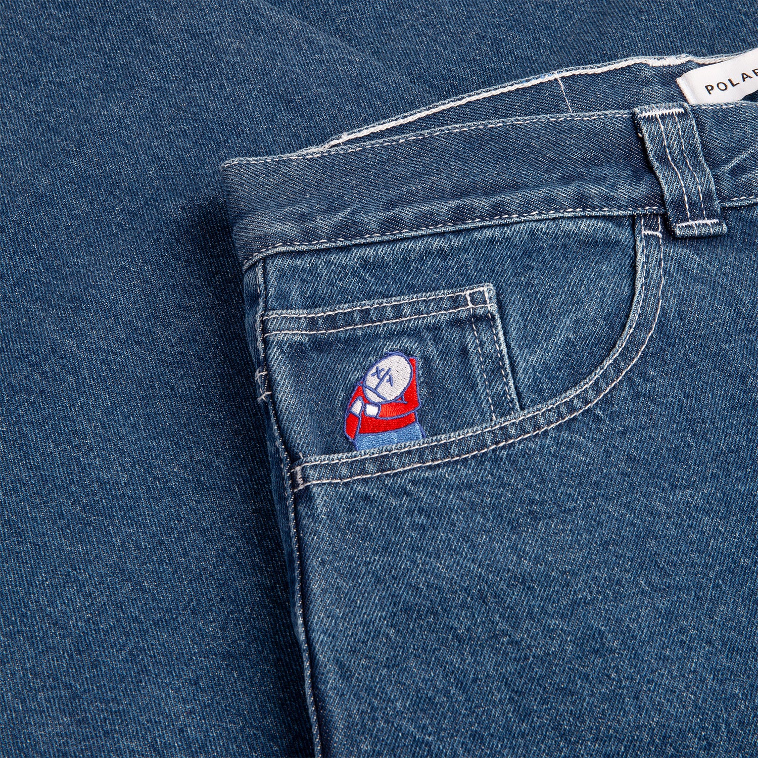 Polar Skate Co. Big Boy Pants Blue Wash OG