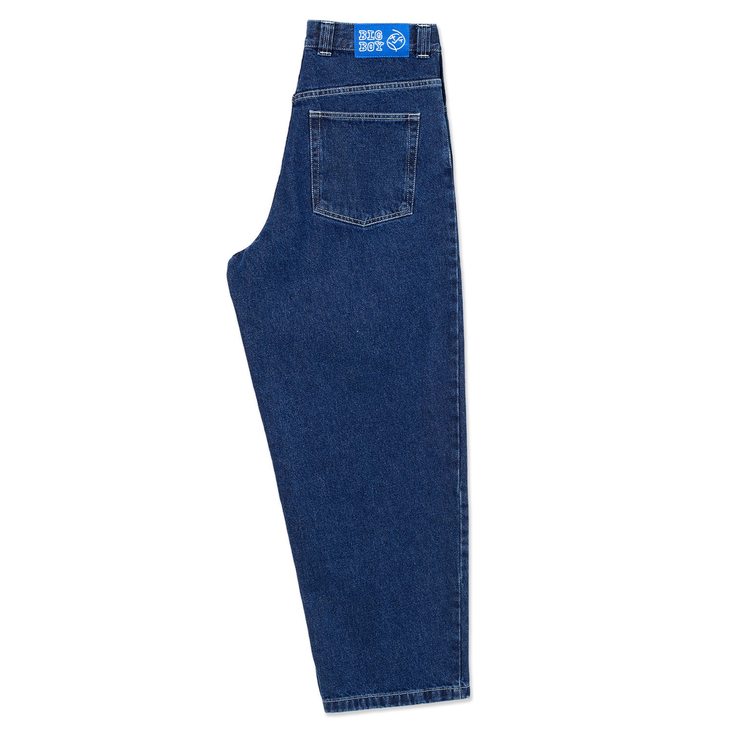 Polar Skate Co. Big Boy Pants Dark Blue White Stitch