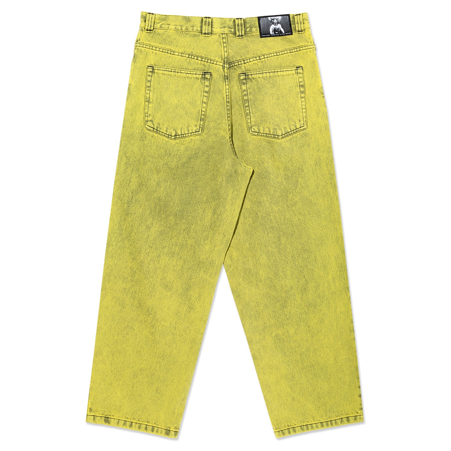 Polar Skate Co. Big Boy Pants Demon Child Lemon Black